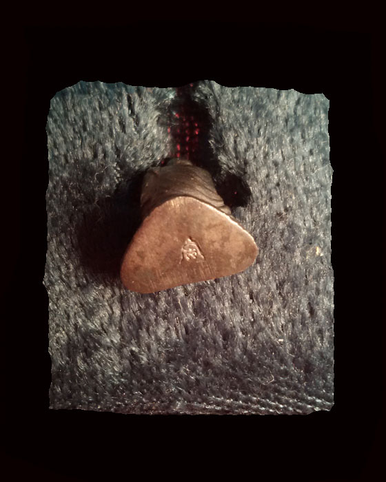 รูปเหมือนลอยองค์ รุ่นพญาวันมหาโชค หลวงพ่อเกษม  เขมโก ปี 36 (เนื้อเงินองค์เล็กกล่องเดิม)