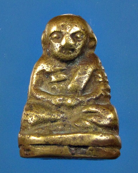 พระรูปหล่อหลวงพ่อเงิน วัดบางคลาน อาจารย์แจะ ปี2472