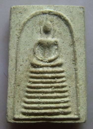 **วัดใจ**สมเด็จหลวงปู่นาค วัดระฆัง พิมพ์ฐาน 9 ชั้น ฝังตะกรุด 1 ดอก**เนื้อจัด พิเศษเห็นเส้นเกศา สวยๆ