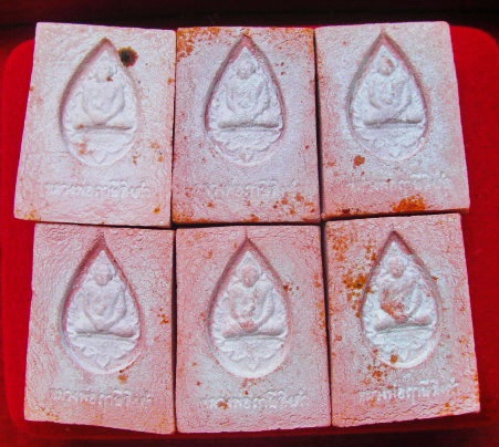 พระหางหมาก หลวงพ่อฤาษีฯ วัดท่าซุง 6 องค์