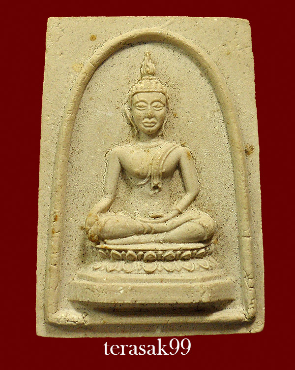 พระสมเด็จฯ พระประธาน หลังจุลมงกุฏและยันต์ วัดชิโนรส พ่อกวยร่วมเสก(4)