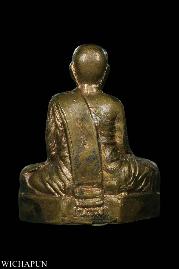 รูปเหมือนปั๊ม สมเด็จพุฒาจารย์ (นวม) วัดอนงคาราม ก้นอุดผง  ปี 2500 สภาพสวย