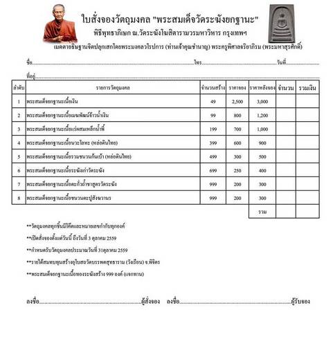 400 ฿ สมเด็จวัดระฆัง รุ่น ยกฐานะ เนื้อระฆังเก่าวัดระฆัง เลข ๔๗๔ ปี ๕๙ กล่องเดิม ราคาวัดครับ