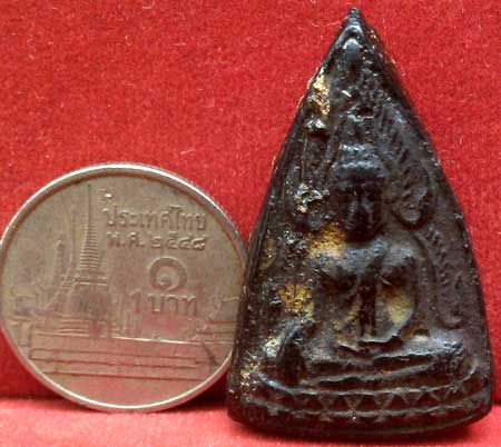 *พุทธชินราช สองหน้า เนื้อใบลานเผา*