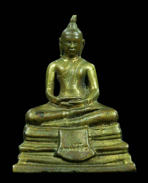 พระกริ่งโสธร เนืัอฝาบาตร ปี14 กริ่งดังยังสวย