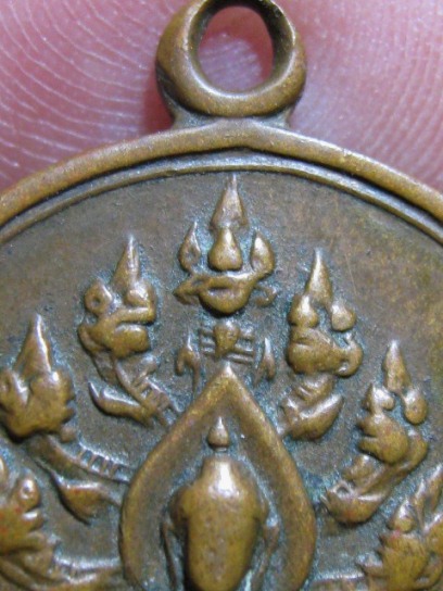 เหรียญปรกจเรท่านเจ้าคุณนร ปี2513 เนื้อทองแดง วัดเทพศิรินทร์ กรุงเทพฯ ราคาเบา ๆ