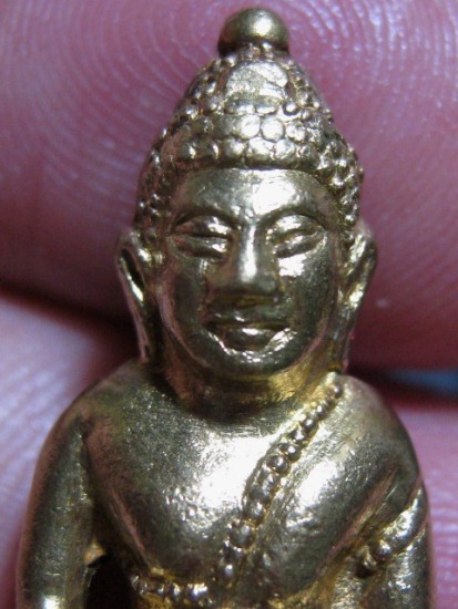 พระกริ่งโสฬส มปร.เนื้อทองเหลืองกะไหล่ทอง แจกกรรมการ ปี2515 วัดราชประดิษฐ์ กรุงเทพฯ สภาพพอสวย