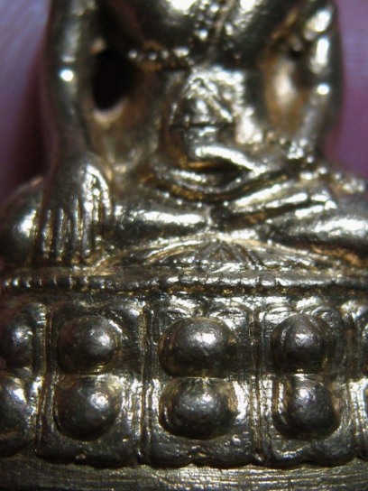 พระกริ่งโสฬส มปร.เนื้อทองเหลืองกะไหล่ทอง แจกกรรมการ ปี2515 วัดราชประดิษฐ์ กรุงเทพฯ สภาพพอสวย