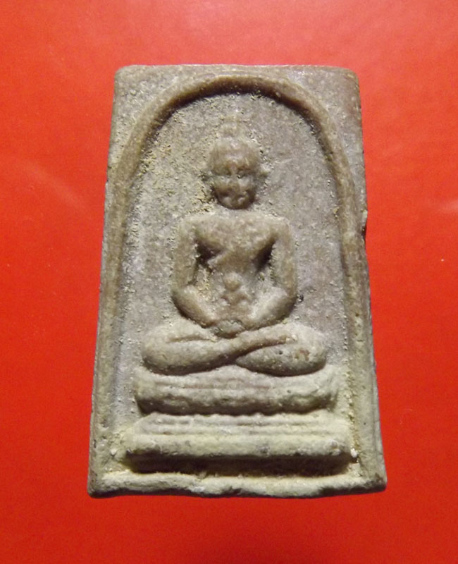 พระสมเด็จ วัดบ่อวิน หลวงปู่ทิมปลุกเสก พิมพ์พระพุทธ