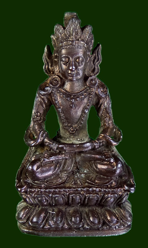  พระกริ่งอวโลกิเตศวร ก้นหนู เนื้อนวะ ปี 2536 