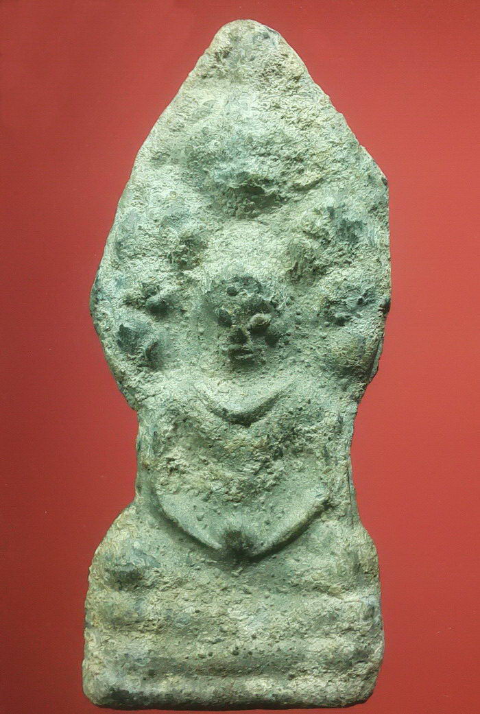 ปรกฐานสามชั้น ชินเงิน กรุวัดมหาธาตุ จ.อยุธยา