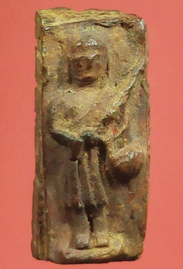 พระสิวลี เนื้อดินเผา ลงกรุ 2497 หลวงปู่เผือก วัดกิ่งแก้ว จ.สมุทรปราการ