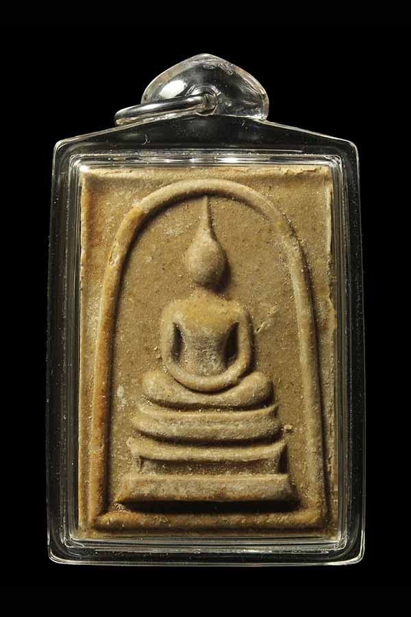 1450 พระสมเด็จหลังสิวลี (เอวใหญ่) หลวงพ่อกวย เนื้อผงน้ำมันนิยม สภาพสวย เลี่ยมสวยพร้อมใช้งาน 