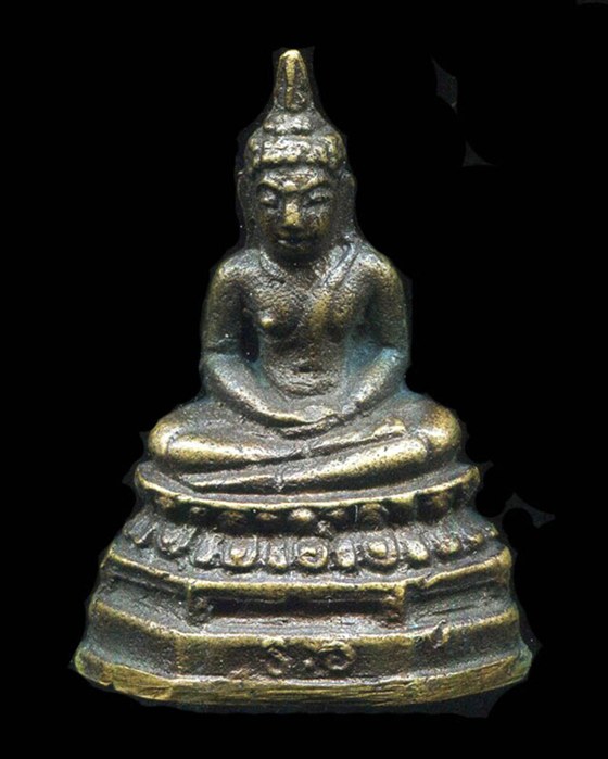 ถูกสุด สะดุดใจ...พระกริ่งรักษาดินแดน(รด.)เจ้าคุณนรฯ วัดเทพสิรินทร์ กทม. ปี 2505 เนื้อทองผสม สวยเดิม