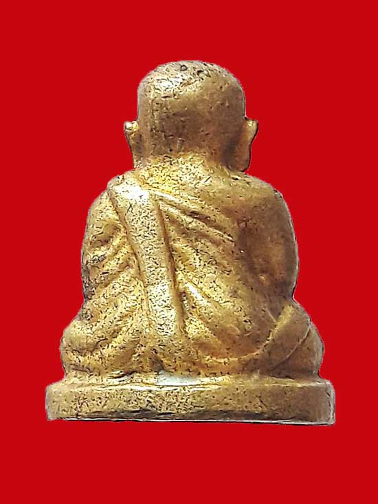 " ช้างคู่ " รูปเหมือนหลวงพ่อเงิน วัดบางคลาน พิมพ์ใหญ่ สวยๆ พร้อมกล่อง 