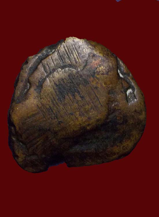 รูปหล่อโบราณหลวงพ่อเขียนพิมพ์ค่อมเล็กออกวัดพร้าว