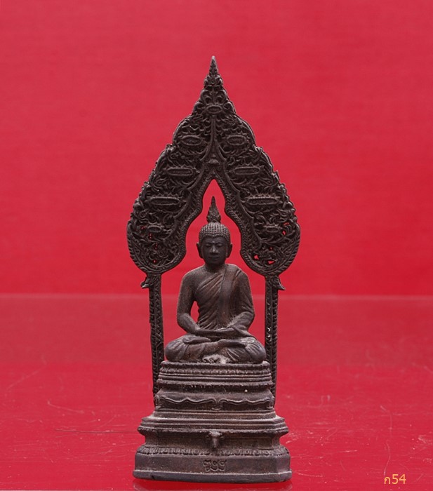 พระนิรันตราย บูชา ขนาด 1.5 นิ้ว เนื้อสัตตะโลหะ วัดบวรนิเวศวิหาร ปี 2534 ญสส. สมเด็จพระญาณสังวร 
