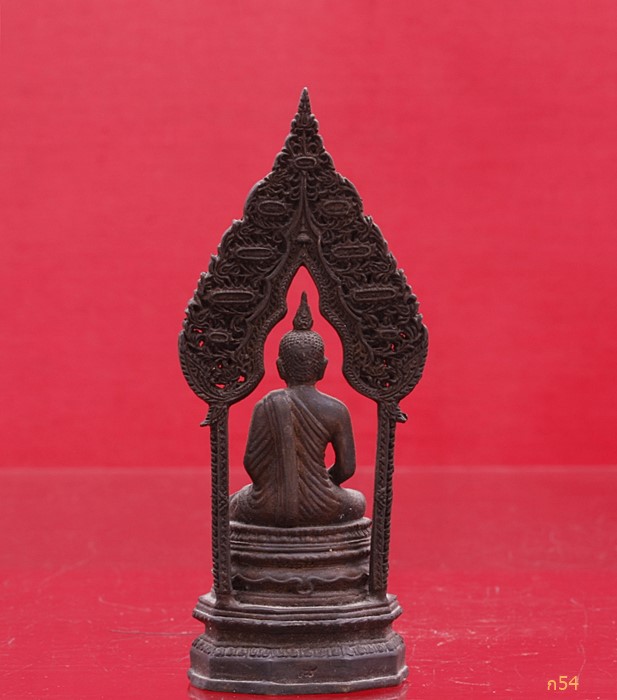 พระนิรันตราย บูชา ขนาด 1.5 นิ้ว เนื้อสัตตะโลหะ วัดบวรนิเวศวิหาร ปี 2534 ญสส. สมเด็จพระญาณสังวร 
