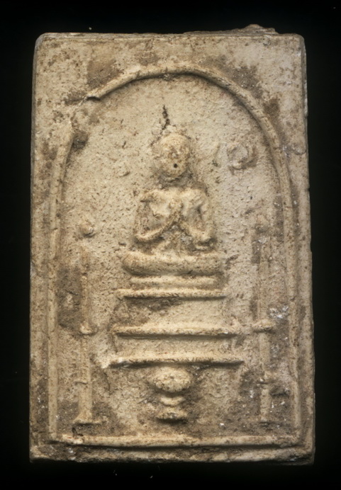 ### สมเด็จเทียนชัย หลวงพ่อสมจิตร์ วัดสว่างอารมณ์ จ.สมุทรปราการ ปี ๒๔๙๕ ผสมผงเก่าพระสมเด็จบางขุนพรหม 