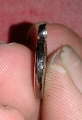 เหรียญเม็ดแตง  ปี 2550  ชุบนิเกิ้ล วัดช้างให้