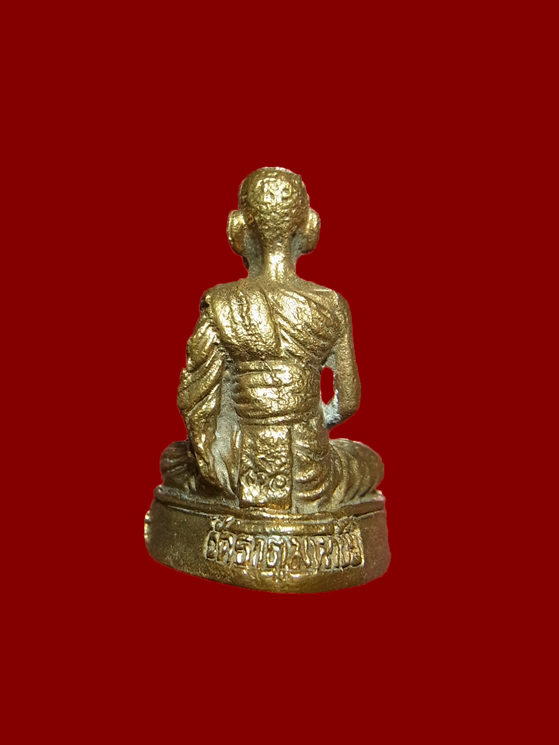 รูปหล่อ หลวงปู่คำพันธ์ วัดธาตุมหาชัย ปี2535