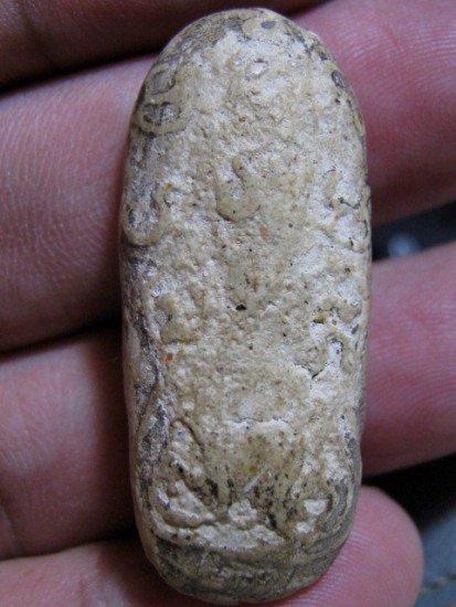 พระลีลาหลังยันต์หลวงพ่อจิ๋ว เนื้อผง วัดพวงแก้ว จ.ปทุมธานี เนื้อจัดดี มาพร้อมบัตรรับรอง 