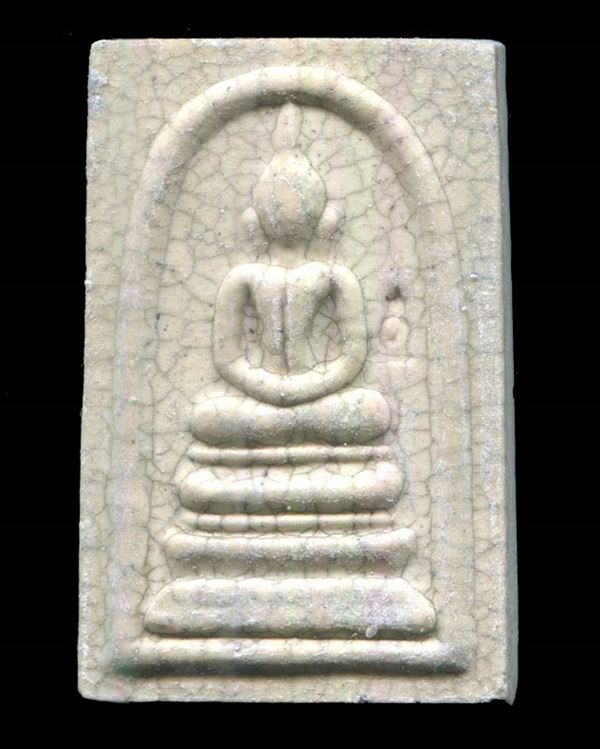 ถูกสุด สะดุดใจ...พระสมเด็จ108 ปีย้อนยุค วัดระฆังฯ กทม. เนื้อผง สวย กล่องเดิม