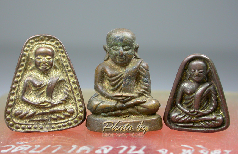  "รุ่นเงินล้าน"_หลวงพ่อเงิน วัดบางคลาน_เก่ายกชุด