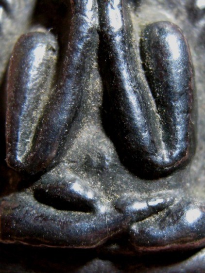 พระปิดตาท่านเจ้าคุณนรฯ ปี2513 เนื้อเมฆพัตร วัดเทพศิรินทร์ กรุงเทพฯ สภาพพอสวย 