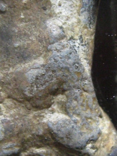 พระปิดตา เนื้อตะกั่วสนิมแดง กรุวัดสุวรรณ จ.อ่างทอง ราคาเบา ๆ อยู่ในเลี่ยม