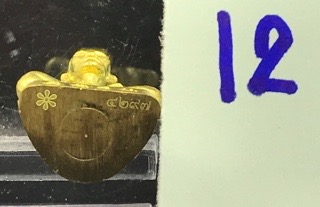เซียนแปะโรงสี ระฆังโบราณ เลข4297ขนาด 2 เซนติเมตร สร้าง9988