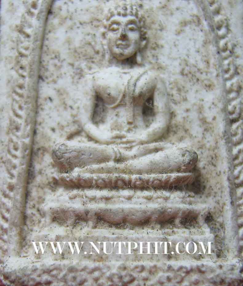 รุ่นแรก ลป.ทิม วัดละหารไร่ ระยอง พระสมเด็จหลังยันต์ห้า ปี17+บัตรรับรองพระแท้*1