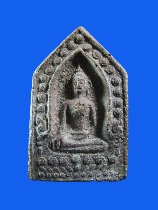 $ ขุนแผนหลังพระอาจารย์ธรรมโชติ วัดเขานางบวช สุพรรณบุรี(หลวงปู่โต๊ะ ร่วมปลุกเสก) พิมพ์เล็ก