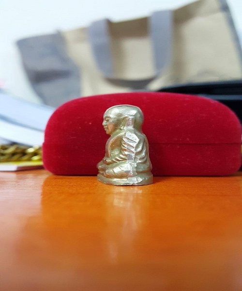 พระกริ่ง หลวงพ่อเงิน เนื้ออัลปาก้า ปี 2514