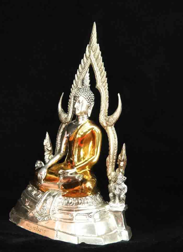 ***พระพุทธชินราช เนื้อสองกษัตริย์ หน้าตัก 4.7 นิ้วฐานล่าง 8.5 นิ้ว สูงรวม สูงรวม 14 นิ้ว สวยถูกท่านใ