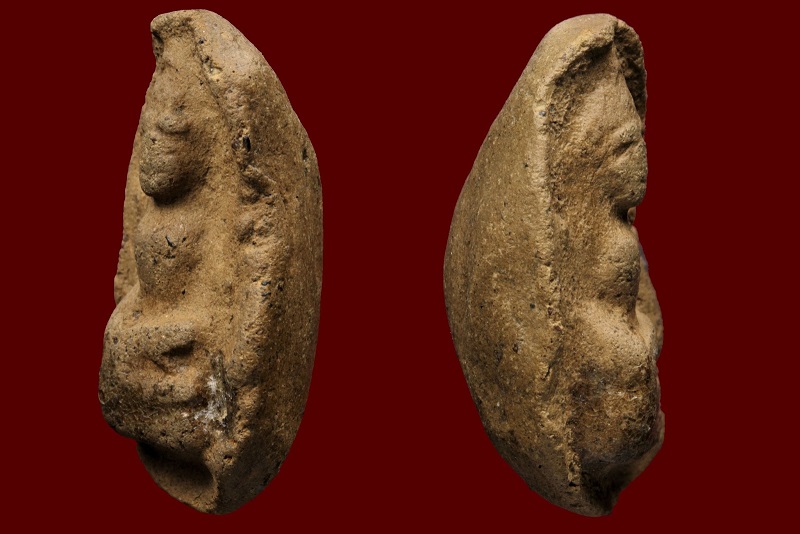 พระถ้ำเสื้อ(กรุก่า) พิมพ์เล็ก หน้าแก่