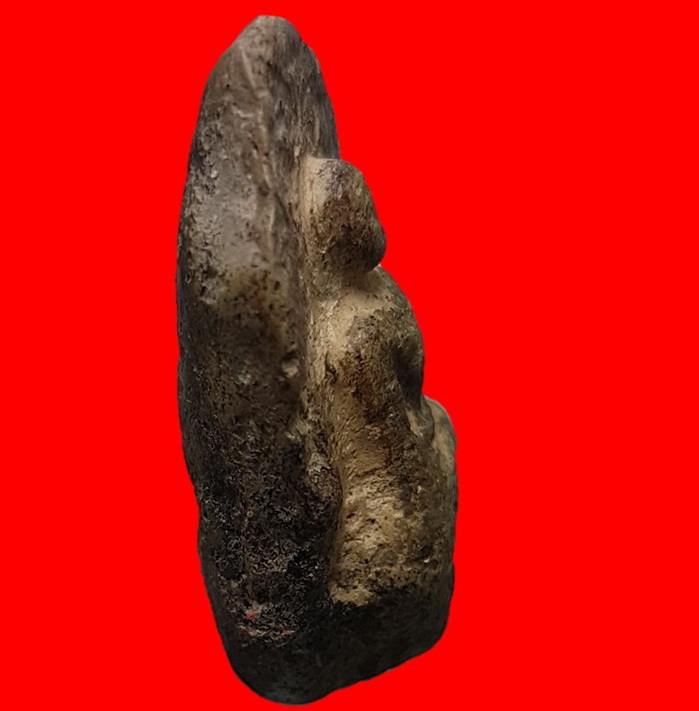 พระคงเขียวคราบเหลือง คลาสสิคล่ำหนาตามภาพ พระแท้เก้คืนเต็ม