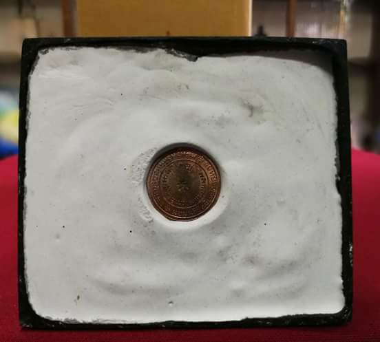 พระบูชา  รมดำ 4 นิ้ว  วัดช้างให้