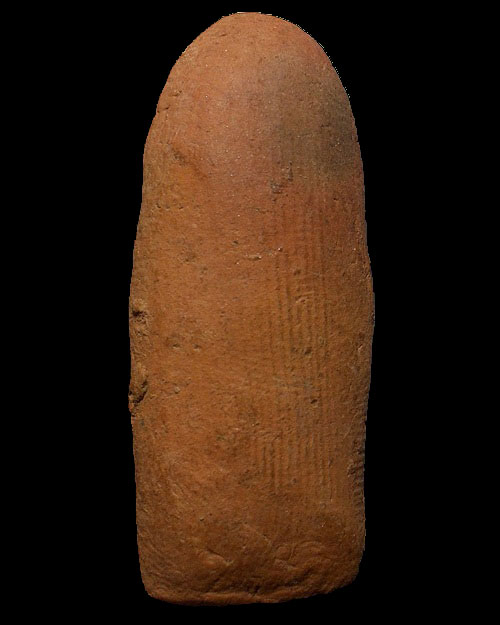 พระลีลาข้างเม็ดเนื้อดิน หลวงพ่อกวย วัดโฆสิตาราม จ.ชัยนาท