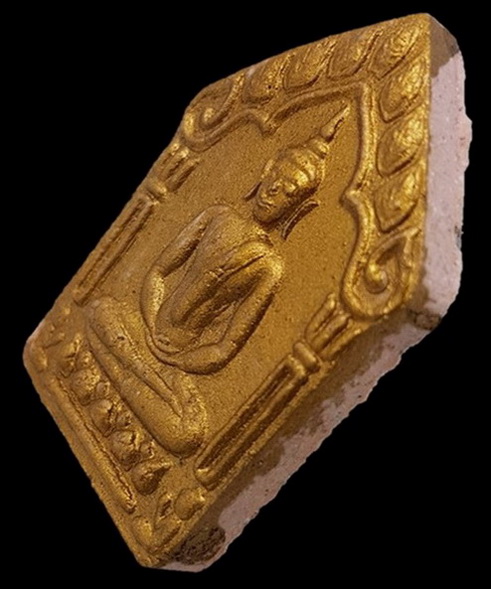 ขุนแผนผ้าป่าปี 46 ผงพรายกุมารเนื้อว่านสบู่เลือดหลังตะกรุดเงินคู่ บล็อคแรก องค์2