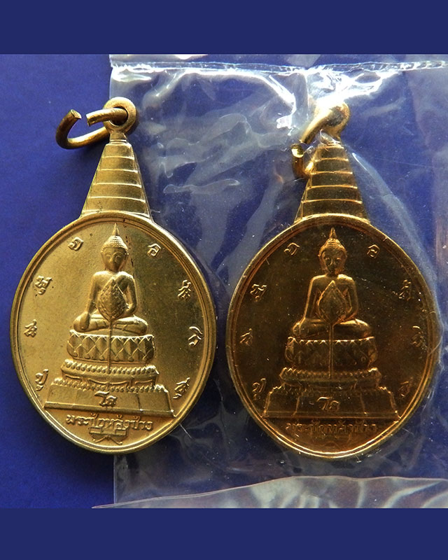 3.แพ็คคู่...เหรียญพระชัยหลังช้าง ในหลวงครบ 5 รอบ หลัง ภปร.+สก. พิธีใหญ่ หายาก