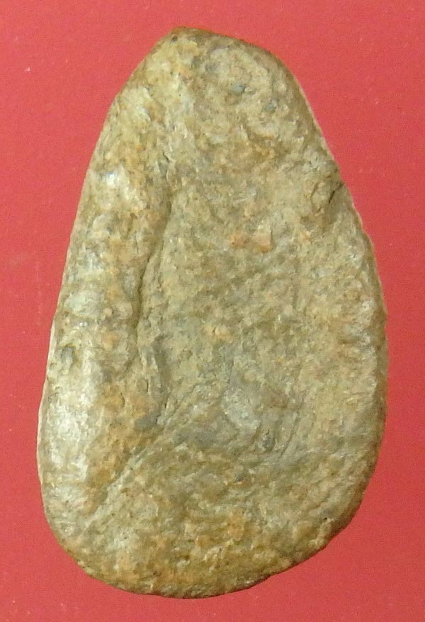 พระนางพญาฐานขีด เนื้อดิน กรุอุทยานสวนแก้วศรีสัชนาลัย สุโขทัย