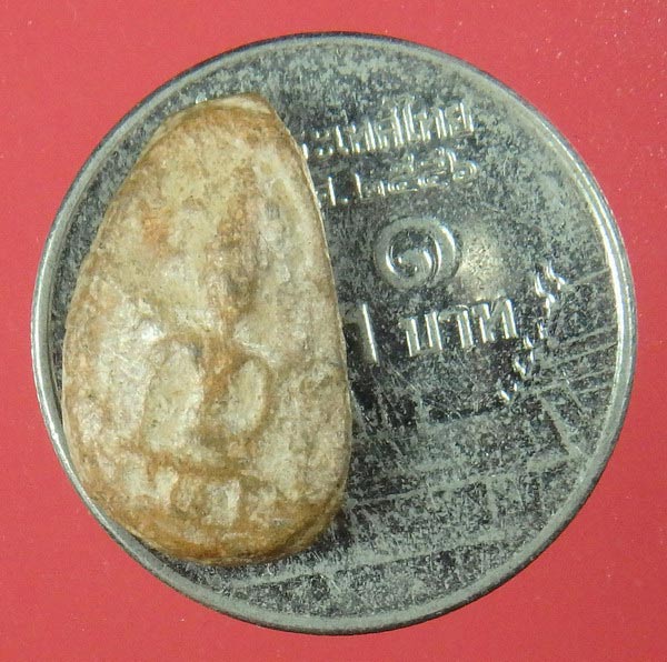 พระนางพญาฐานขีด เนื้อดิน กรุอุทยานสวนแก้วศรีสัชนาลัย สุโขทัย