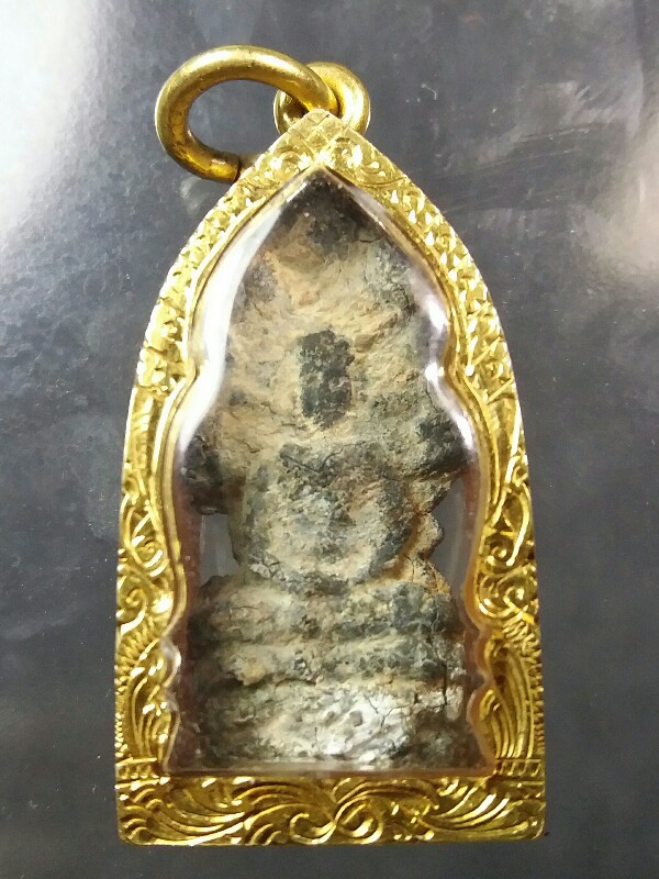 พระนาคปรกเนื้อชินเลี่ยมทองสั่งทำ