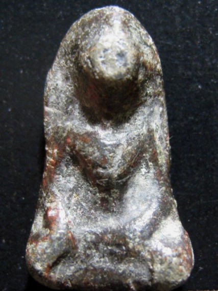 พระท่ากระดานน้อย กรุศาลเจ้า เนื้อตะกั่วสนิมแดง จ.ราชบุรี