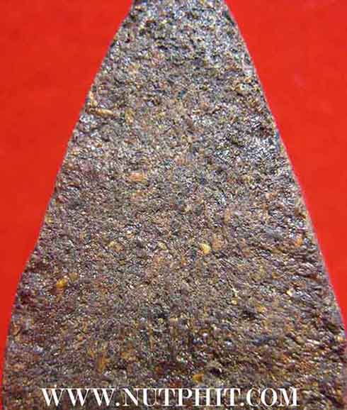 พระปิดตายุคแรก พิมพ์หยดน้ำ เนื้อเกสรผสมชานหมาก ลพ.คำพัน ปี 16 หายากมาก*86