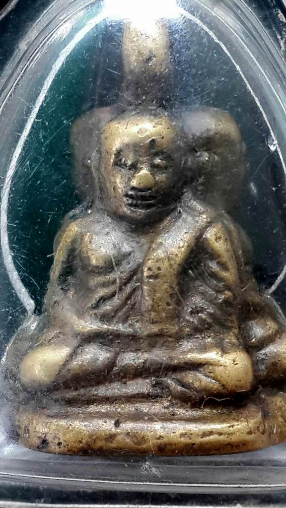 หลวงพ่อเงิน พิมพ์สามเกลอ เนื้อทองผสม วัดบางคลาน จ.พิจิตร