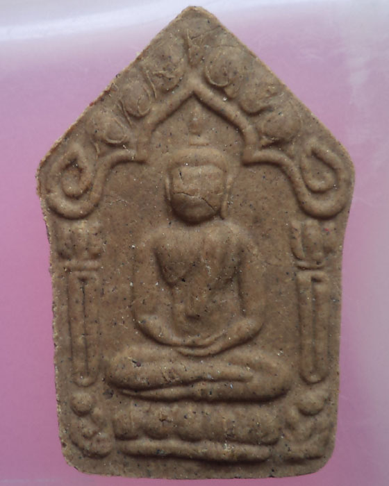 ขุนแผนผงพรายกุมาร รุ่นยอดฉัตร เนื้อกระยาสาท ตะกรุดเงินคู่ กล่องเดิม**