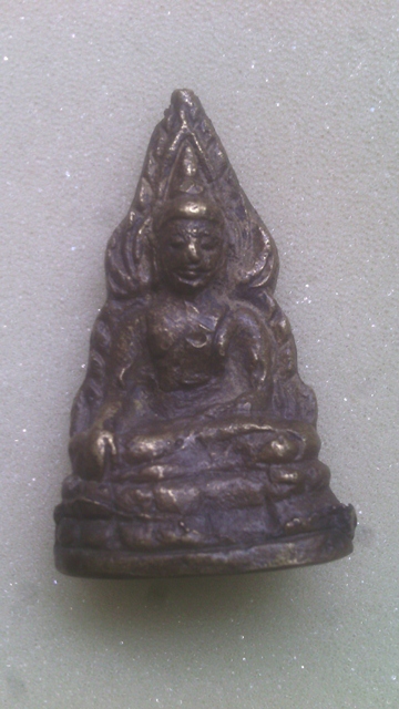 พระพุทธชินราชอินโดจีน พิมพ์สังฆาฏิยาว ไม่ตอกโค๊ต