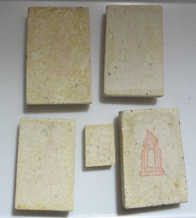  พระชุด 5 องค์ พระสมเด็จวัดระฆัง รุ่น อนุสรณ์ 118 ปี กล่องเดิมจากวัด